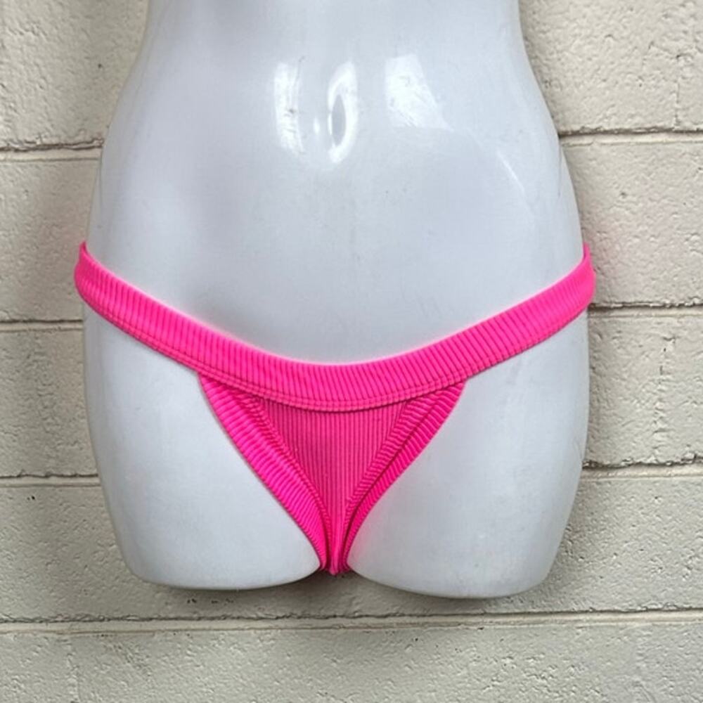 Frankie's Bikini Bottom in Hot Pink size S